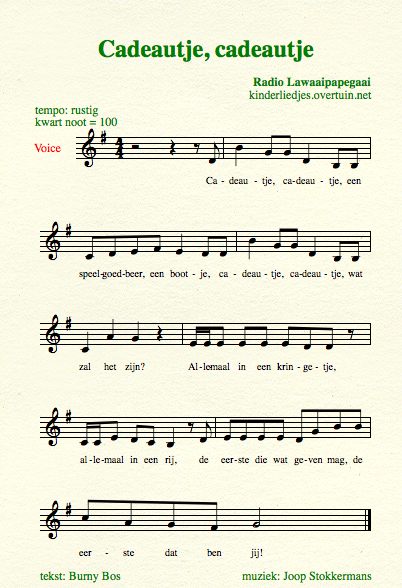 bladmuziek en muziek kinderliedjes melodie traditionele hollandse kinderliedjes cadeautjes