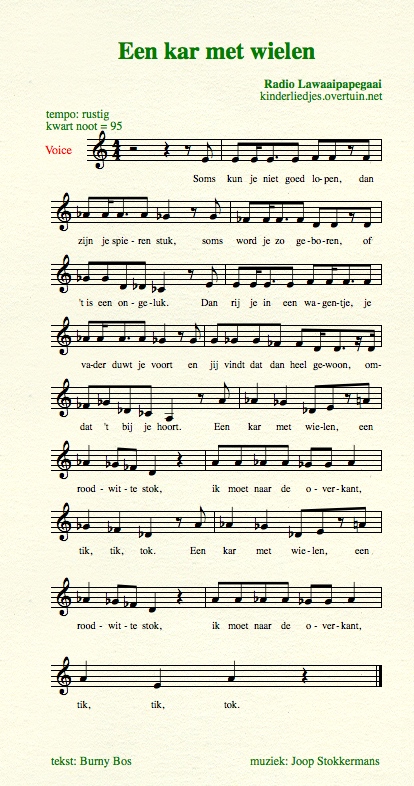 bladmuziek lp 2 tweede elpee kinderliedjes radio lawaaipapegaai handicaps gehandicapt rolstoel blind